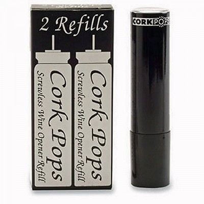 Cork Pops Refill Cartridges 8 Pack CO2 Legacy Wine Opener Replacement 4 Box Set